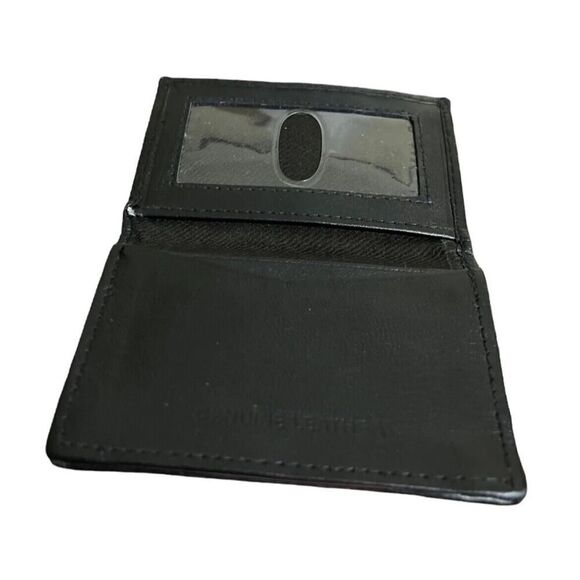 Dsquared2 Black Genuine Leather Bifold Credit Card Cash Money Holder Wallet - Picture 7 of 10
